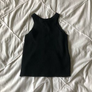 Crop sweater top
